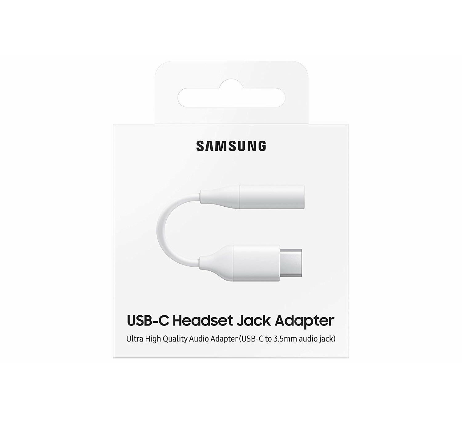 Adattatore cuffie Samsung da usb-c a jack 3.5mm white