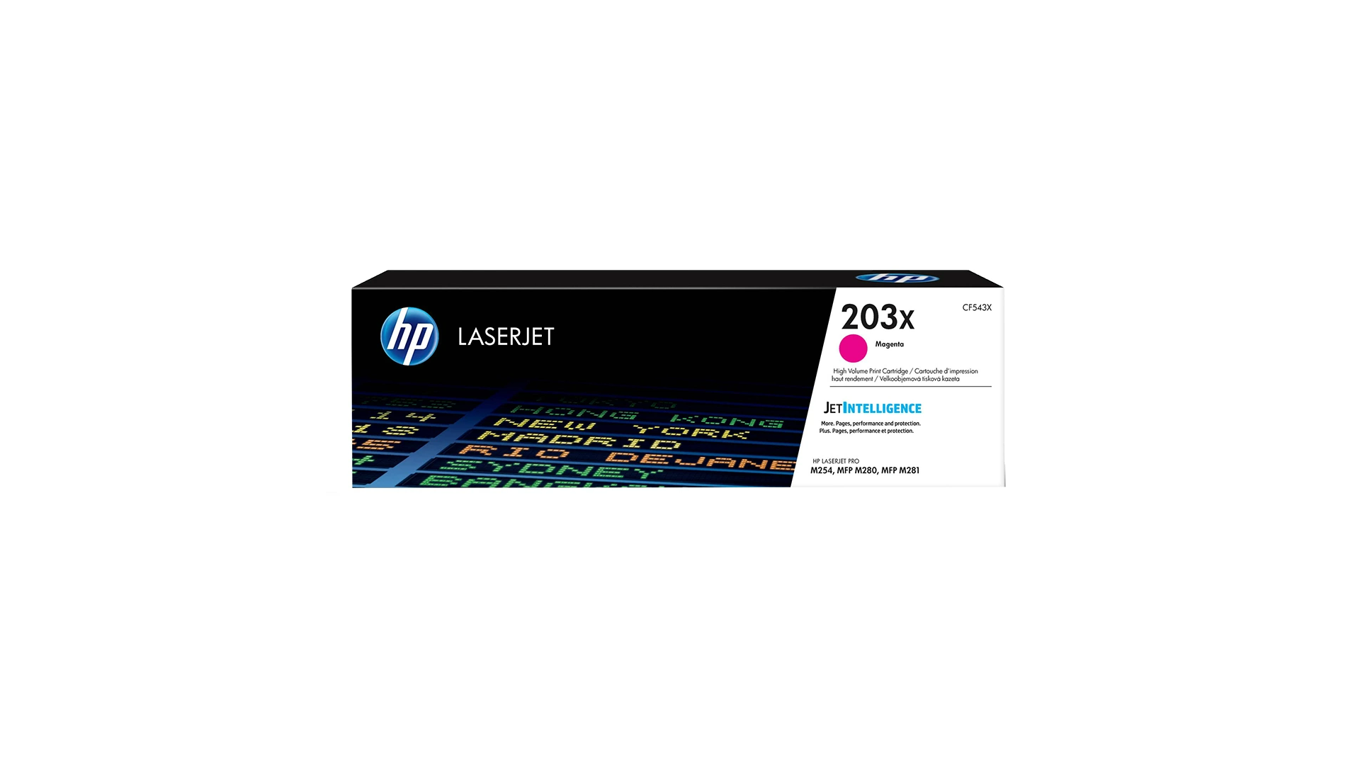 Toner originale Hp lj pro Magenta 203X / CF543X 2.5K