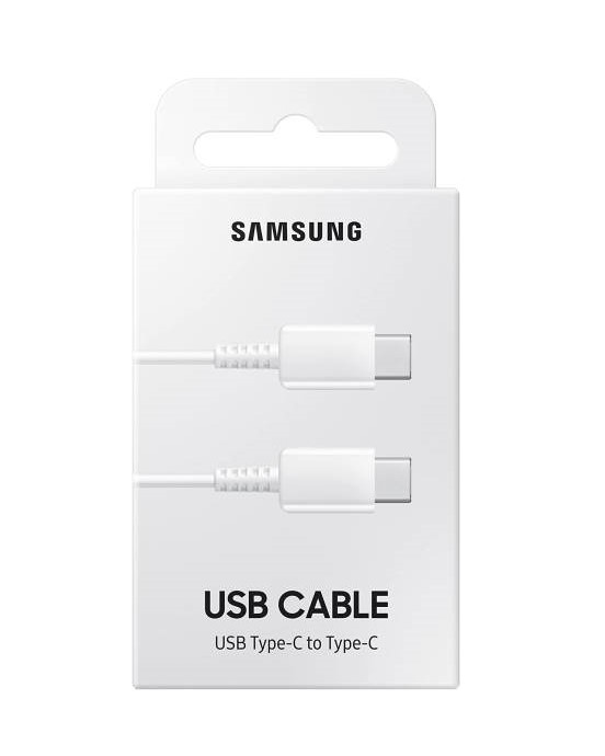 Cavo Samsung usb-c a usb-c EP-DA705BW 1mt bianco