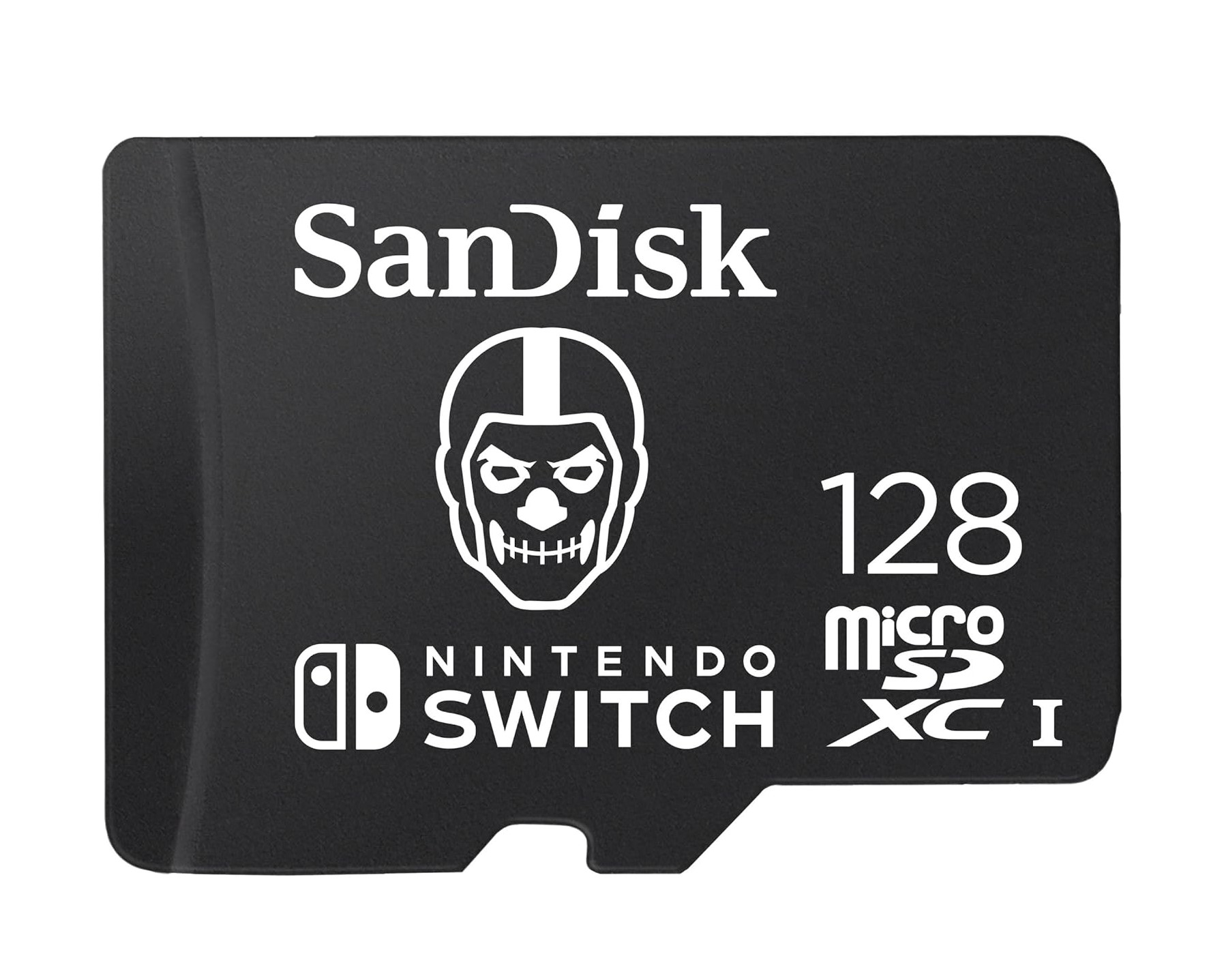 Sandisk 128 GB nicrosdxc scheda per Nintendo Switch fortnite skull trooper