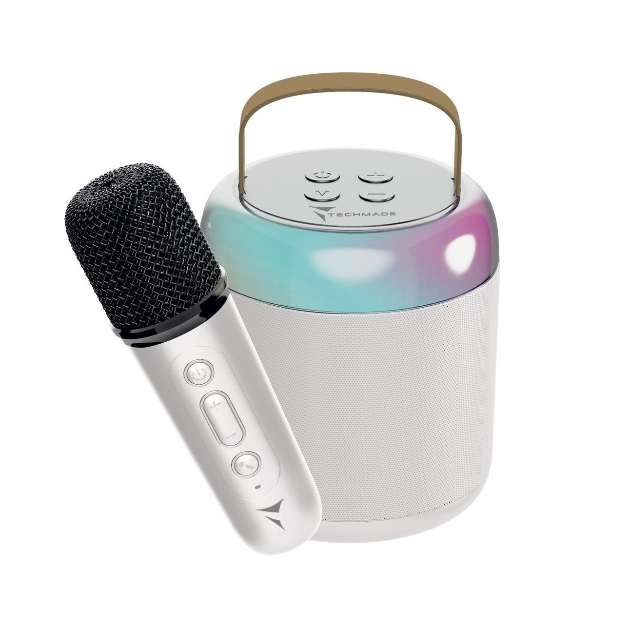 Speaker Techmade Karaoke white