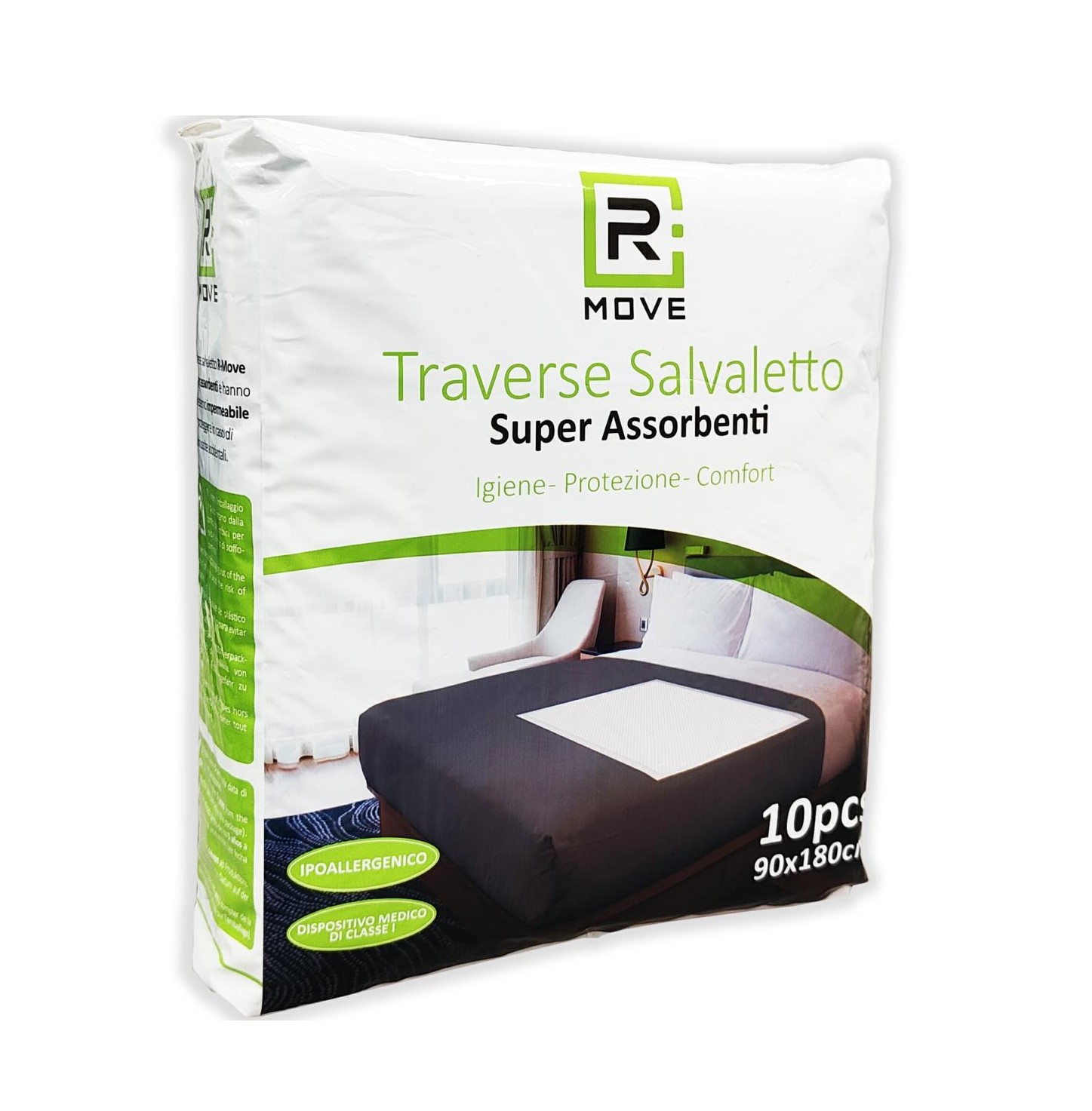 Traverse salvaletto Rmove 1conf da 10 pezzi 90x180cm