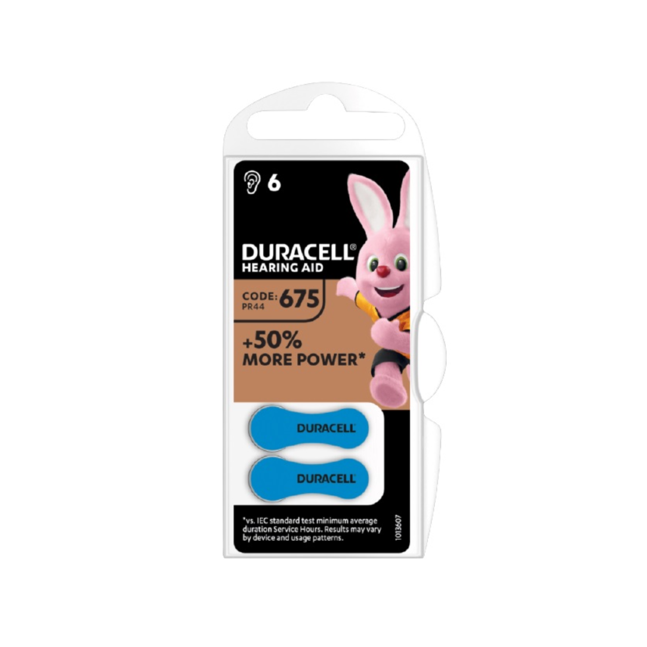 BATTERIE DURACELL ACTIVEAIR 6PZ ACUSTICHE MEDICAL DA675