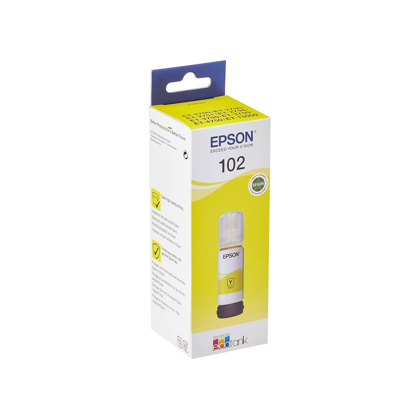 Cartuccia originale epson ecotank 102 giallo  ET-4850           