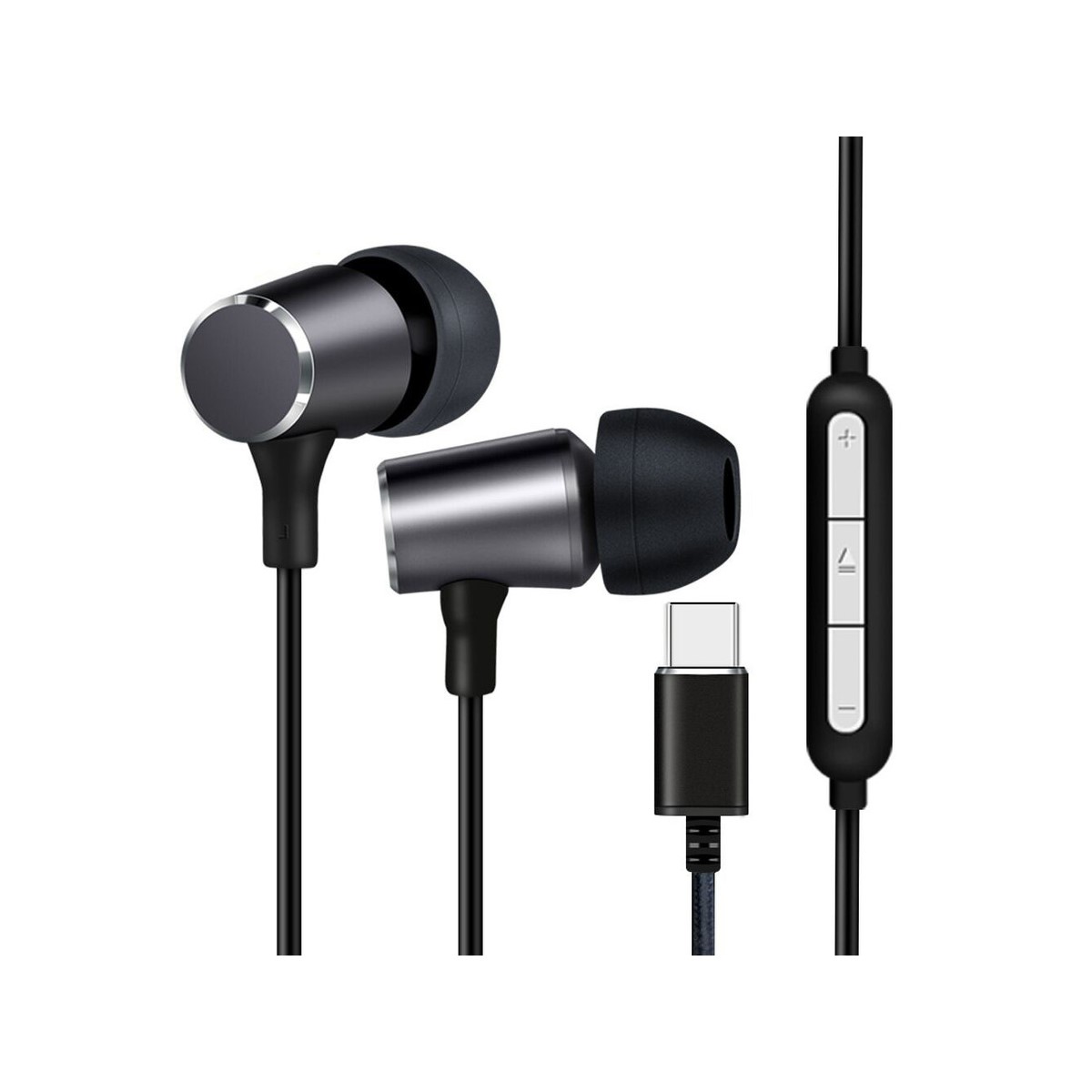 Auricolare Link con microfono usb type c nero - lk10n